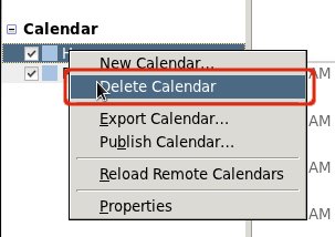 Select carefully the calendar name to unsubscribe.