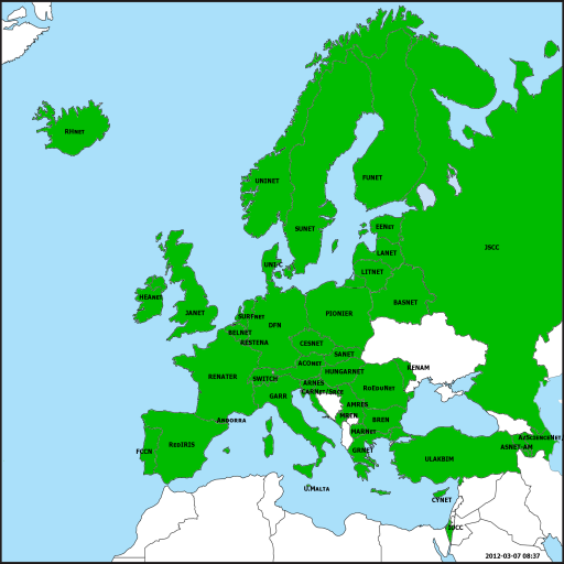 Europe map