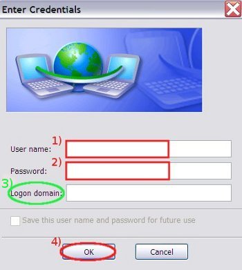 Insert your Username and Password, then click on Ok.