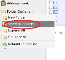 Select Show All Folders...