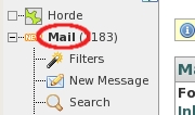 Select Mail item...